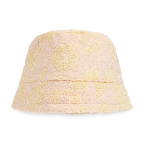 Chloé Kids Chloé Kids YELLOW Cotton terry bucket hat