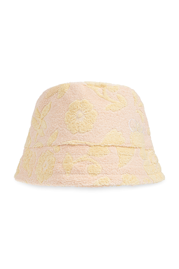 Chloé Kids Chloé Kids YELLOW Cotton terry bucket hat