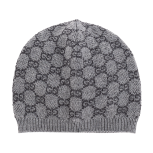 Gucci Kids Wool beanie with "GG" pattern