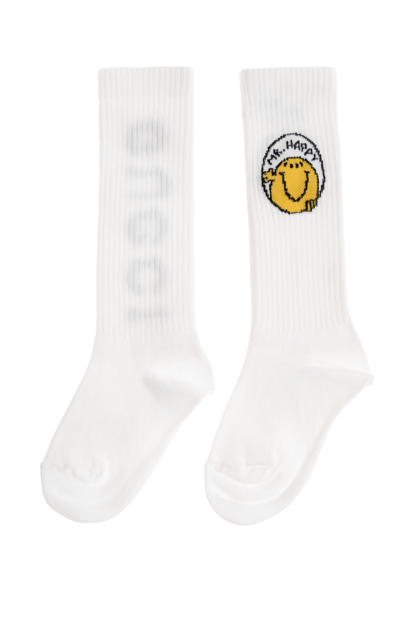 Gucci Kids WHITE Socks with logo