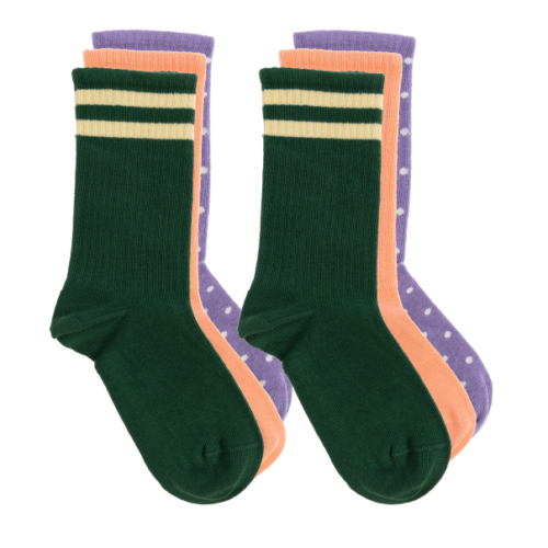 Mini Rodini MULTICOLOUR Three-pack of socks