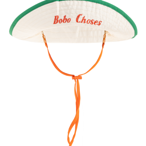 Bobo Choses Bobo Choses NAVY BLUE Hat with ties