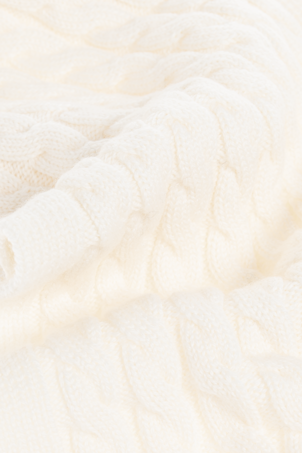 Gucci Kids cream Wool scarf - Image 2