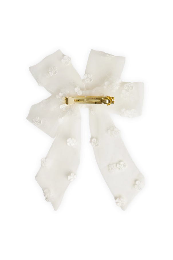 Bonpoint WHITE ‘Domine’ hair clip - Image 3