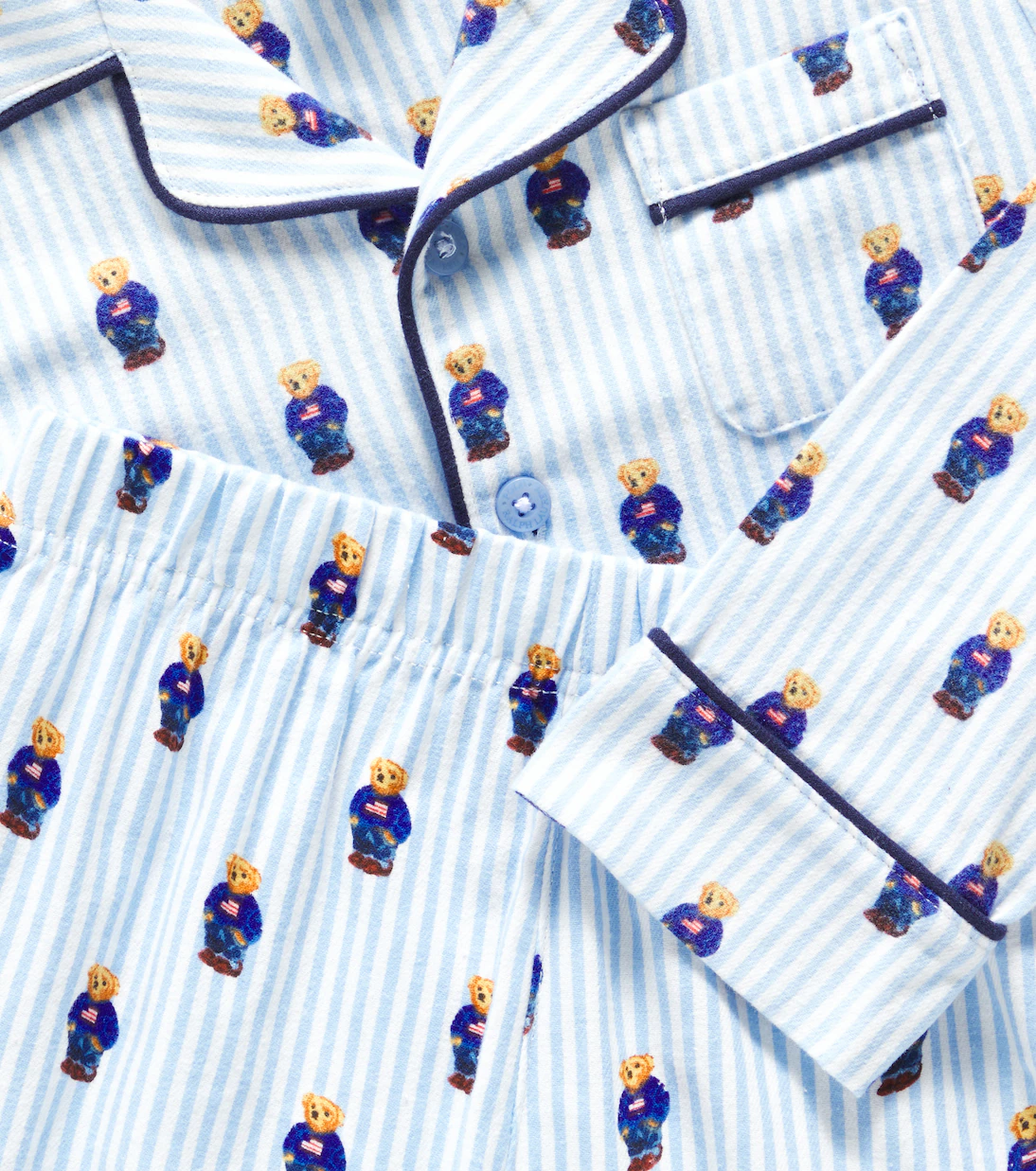 Polo Ralph Lauren Kids Polo Bear cotton pajamas - Image 2