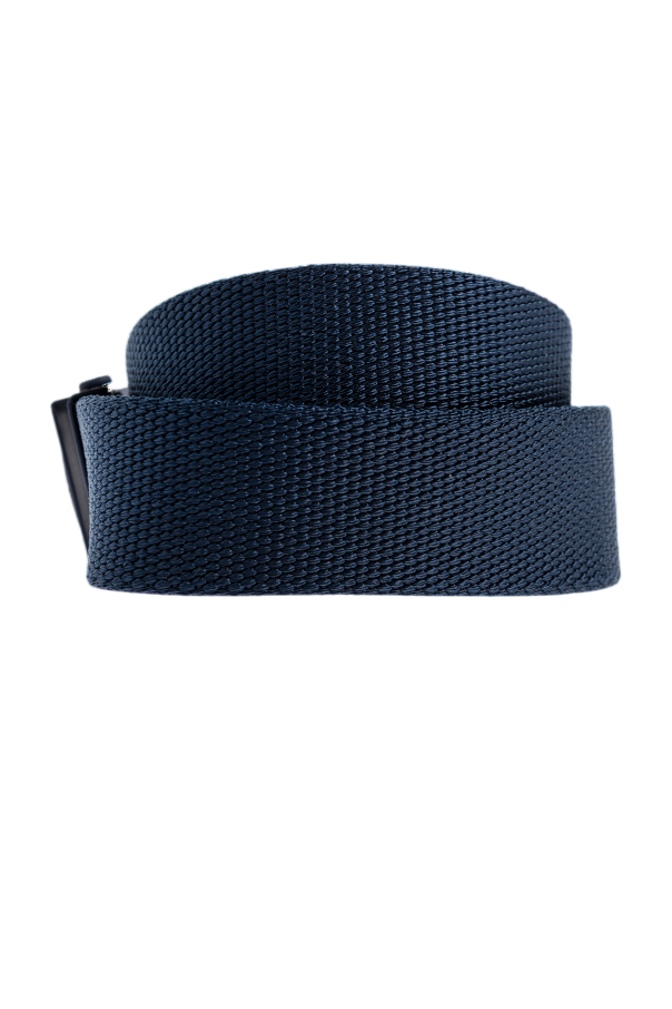 Stone Island Junior NAVY BLUE Belt with logo - Image 2
