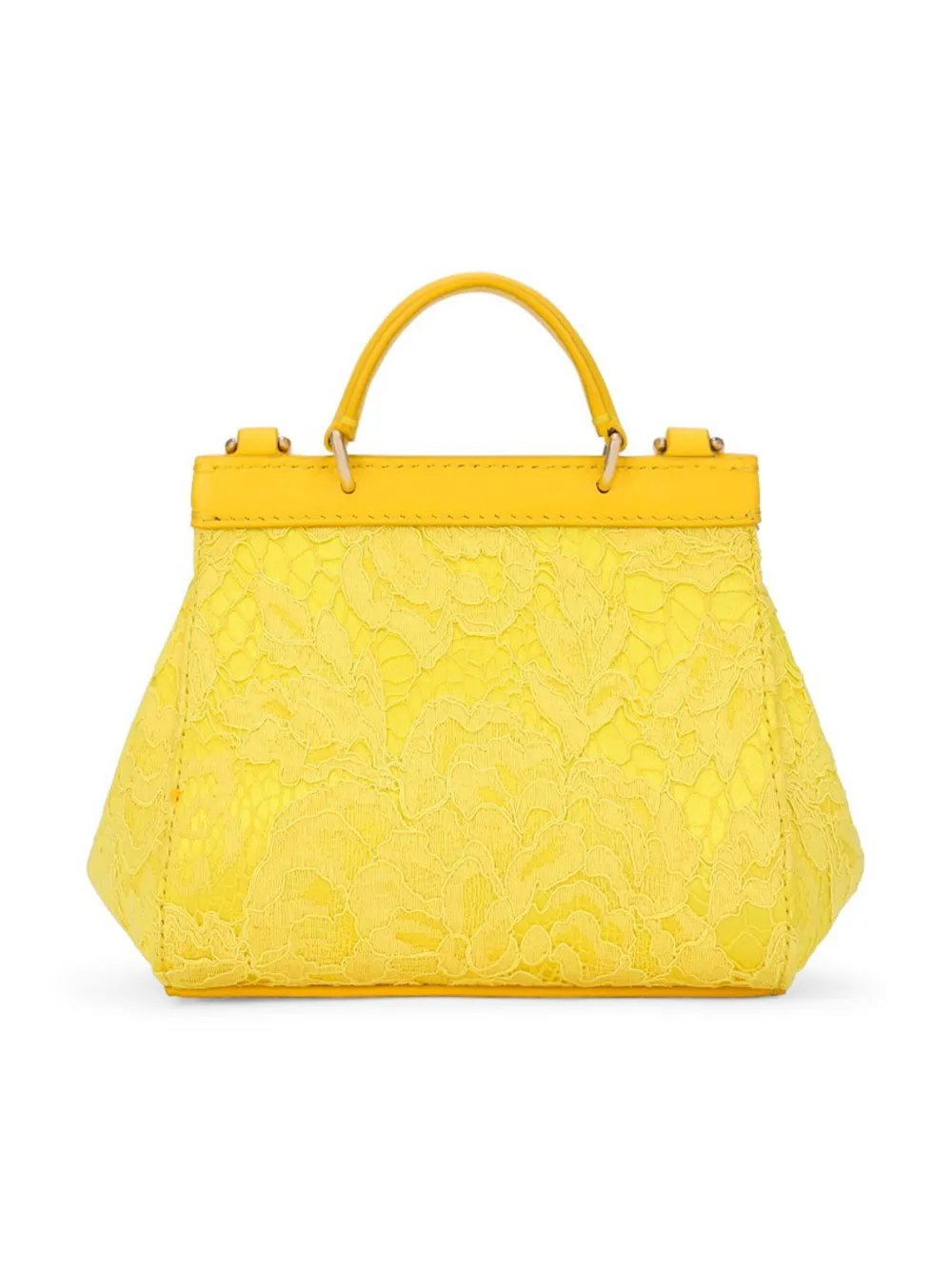 Dolce & Gabbana Kids corded-lace satin tote bag - Image 4