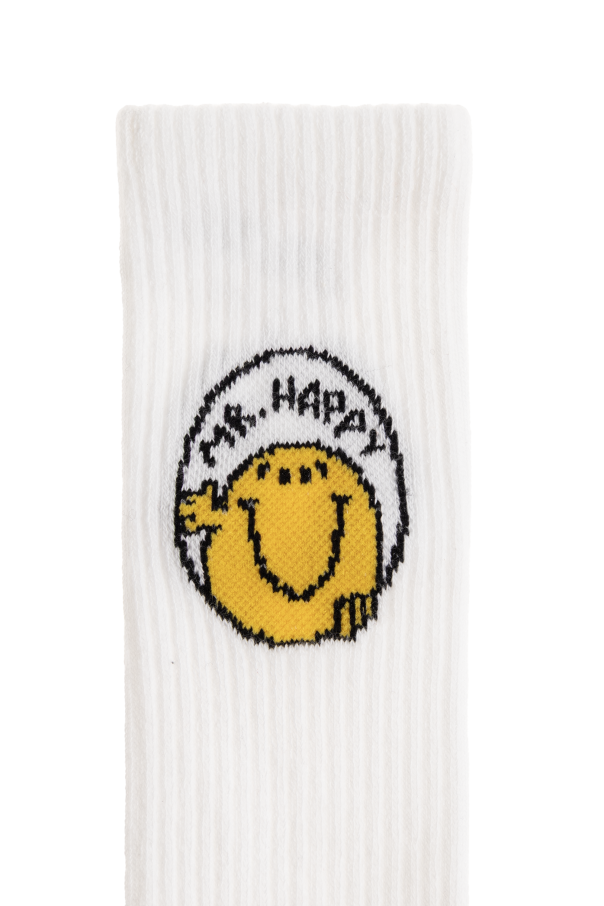Gucci Kids WHITE Socks with logo - Image 3