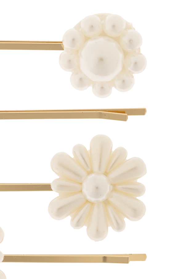 Self-Portrait Kids cream Complete hair clip set - Image 3