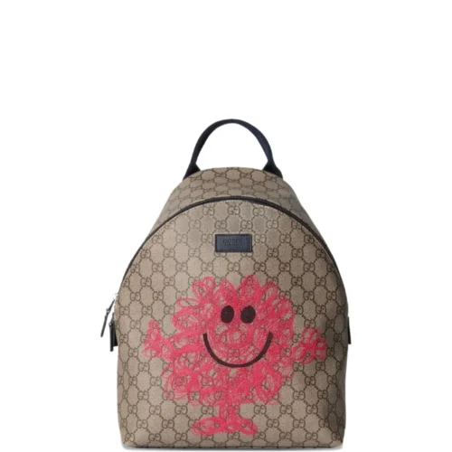 Gucci Kids  GG signature character backpack