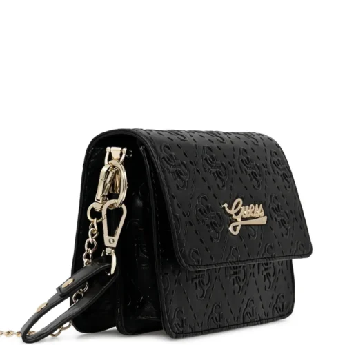 guess kids  logo-embossed shoulder bag