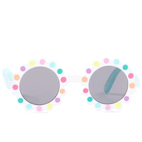 Billieblush polka-dot flower-shape-frame sunglasses