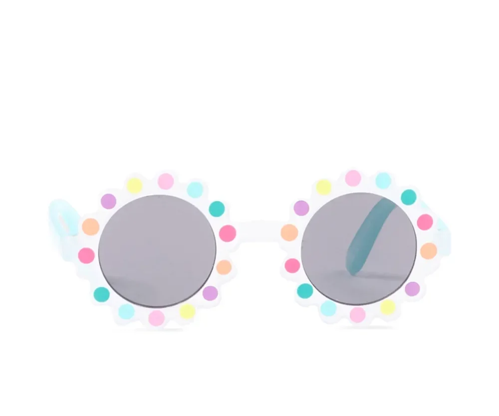 Billieblush polka-dot flower-shape-frame sunglasses