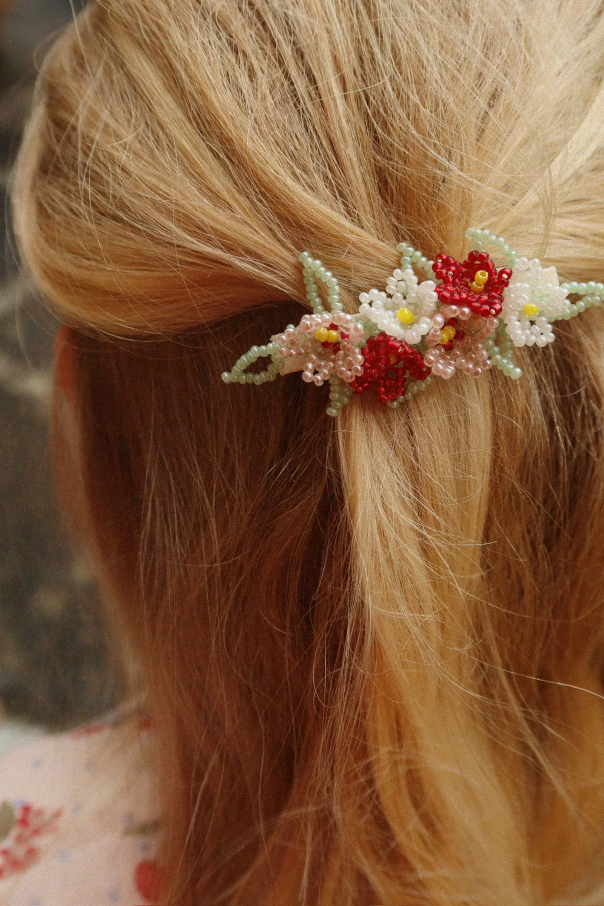 Konges Sløjd MULTICOLOUR Hair Clip ‘Flower Field’ - Image 2