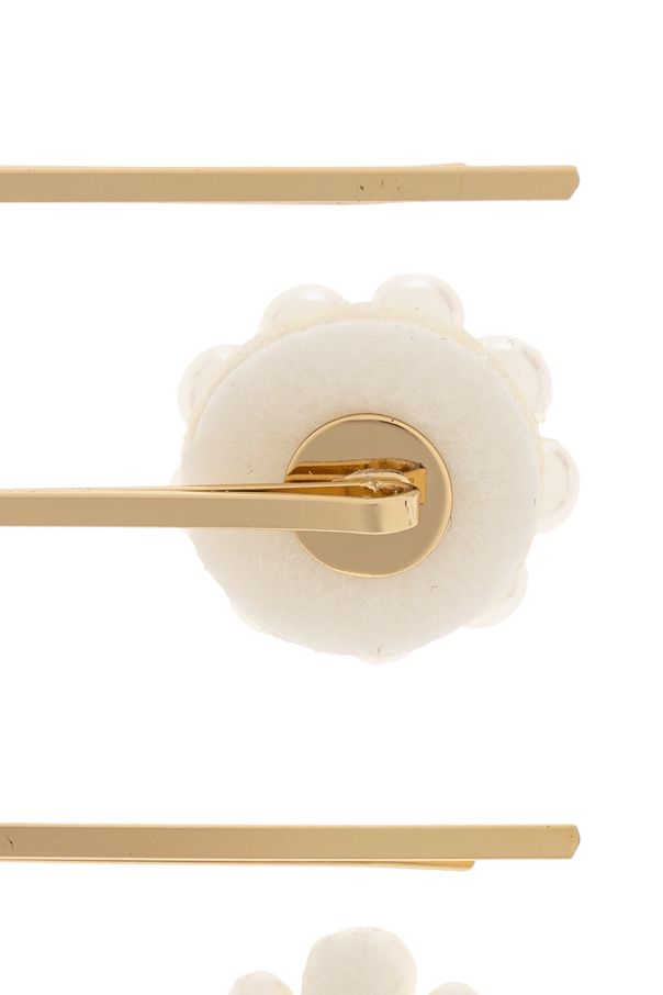 Self-Portrait Kids cream Complete hair clip set - Image 4