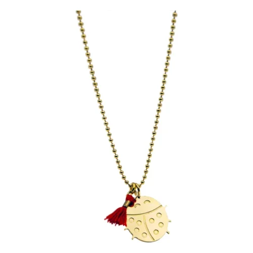 Adorabili Ladybug necklace | Gold