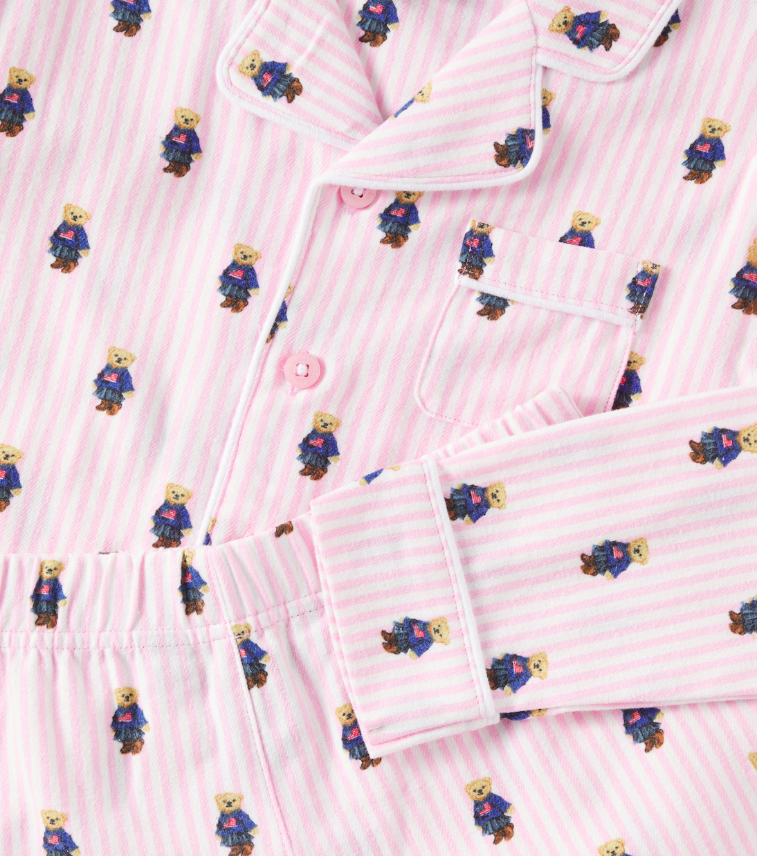 Polo Ralph Lauren Kids Cotton flannel pajamas - Image 2
