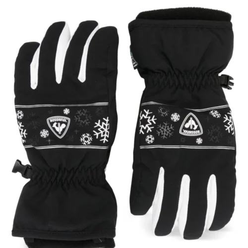 Rossignol Kids  Jane snowflake-print ski gloves