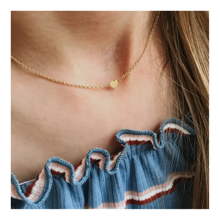 Adorabili Heart necklace | Gold - Image 2