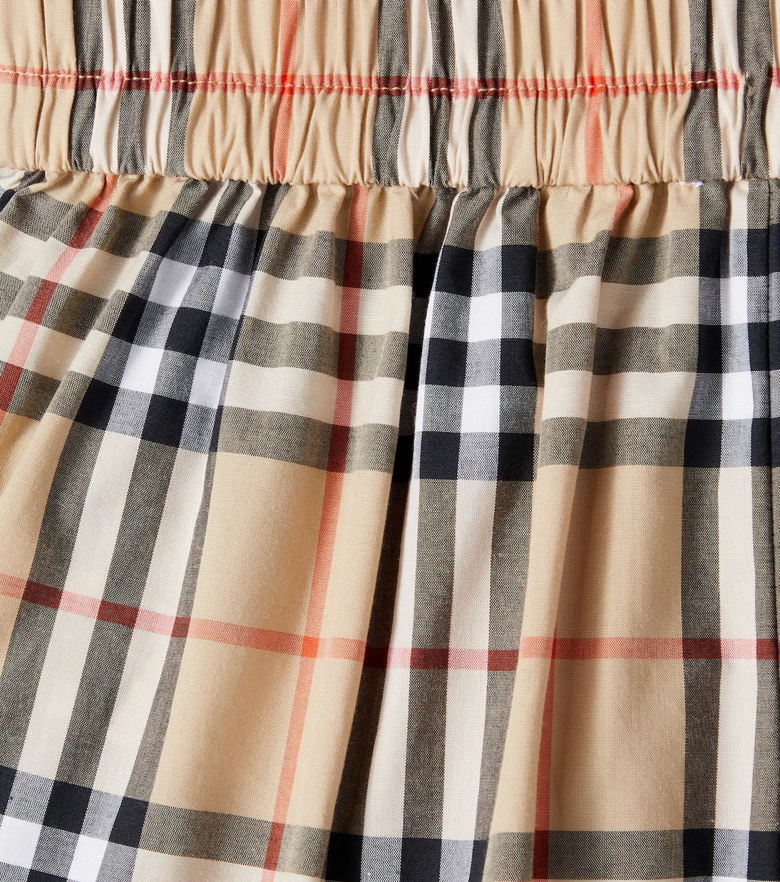 Burberry Kids Burberry Check cotton shorts - Image 2