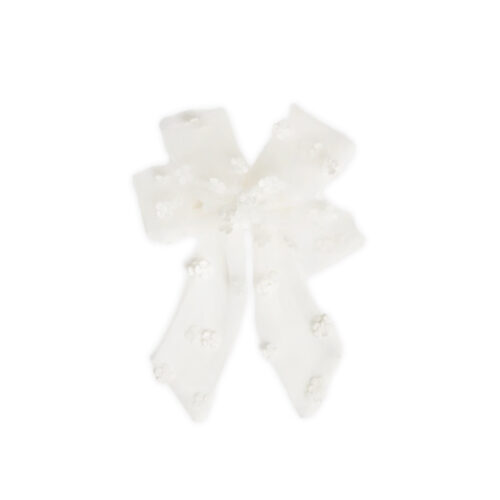 Bonpoint WHITE ‘Domine’ hair clip