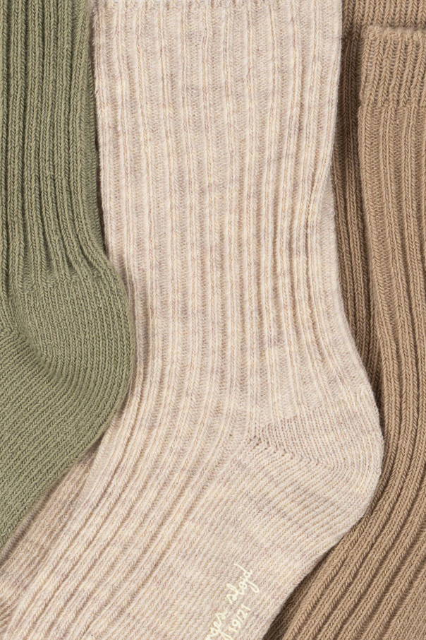 Konges Sløjd Konges Sløjd MULTICOLOUR Three-Pack of Cotton Socks - Image 2