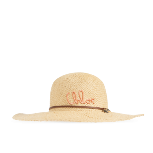 Chloé Kids Chloé Kids beige Hat with logo
