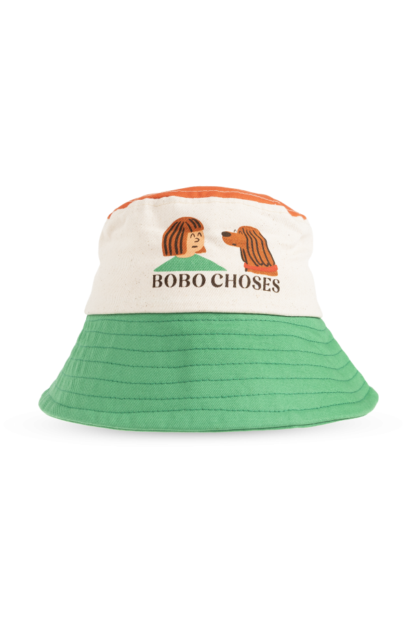Bobo Choses Bobo Choses GREEN Hat with print