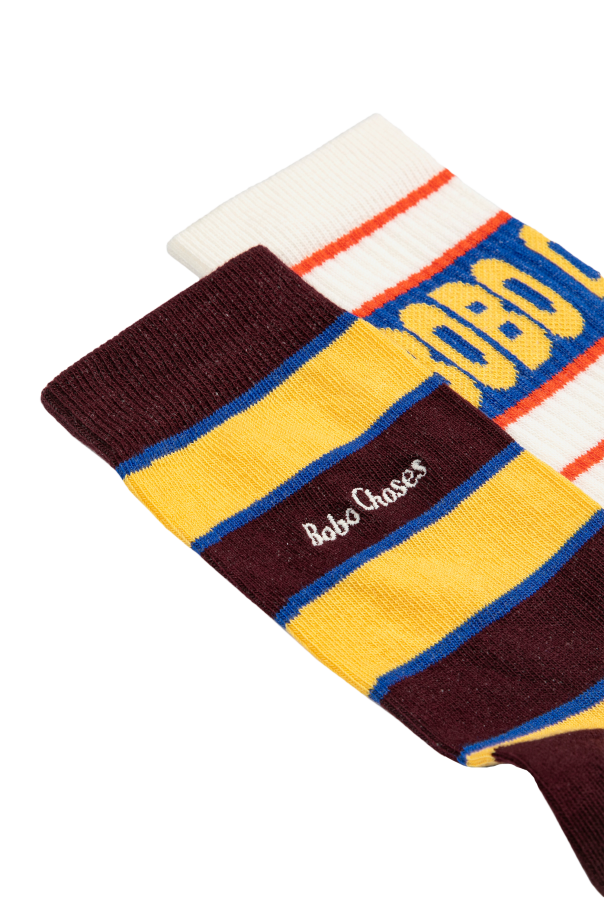 Bobo Choses MULTICOLOUR 2-pack of cotton socks - Image 4